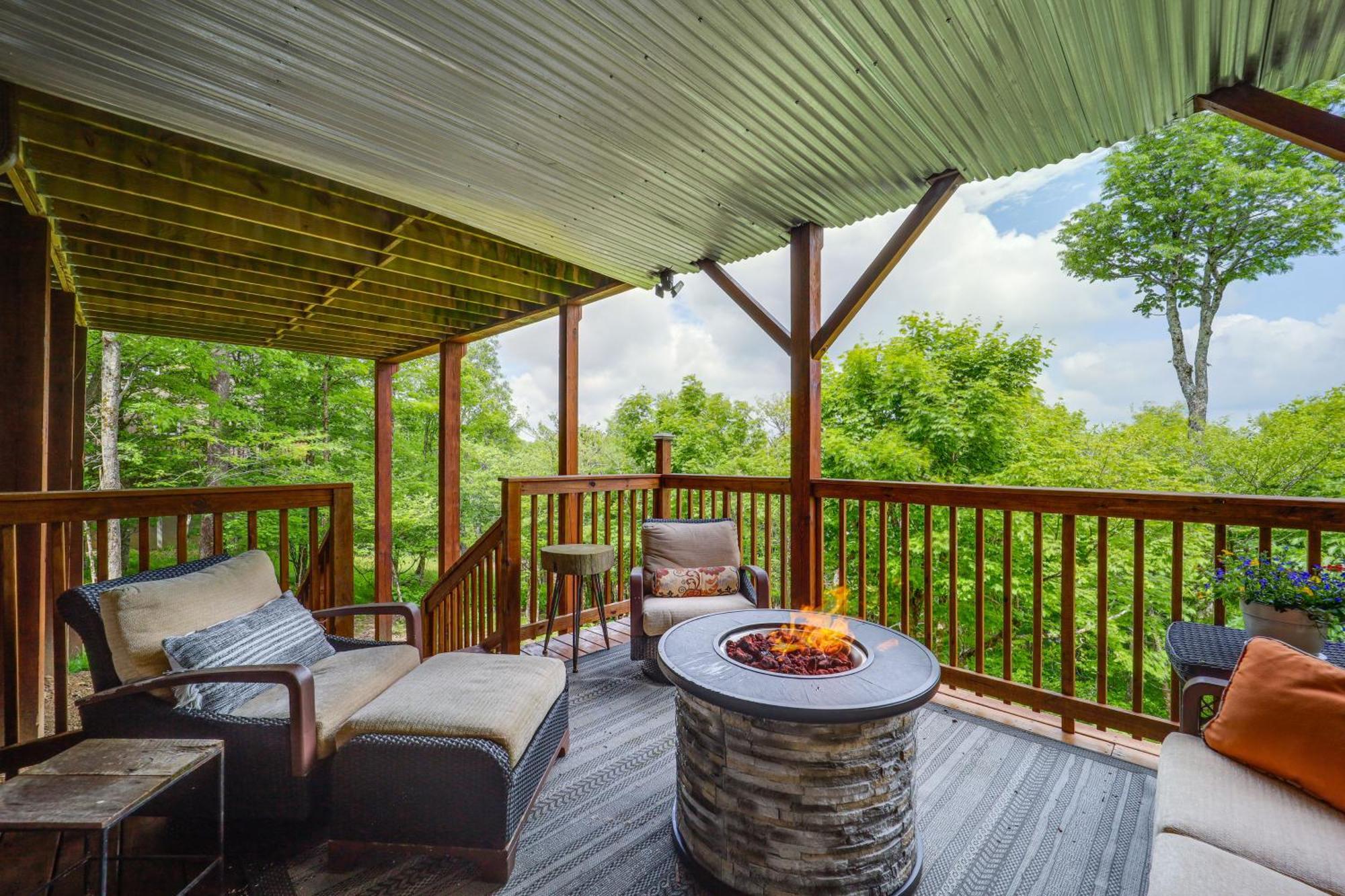 Beech Mountain Cabin With Deck And Grill Near Golf! Apartamento Exterior foto